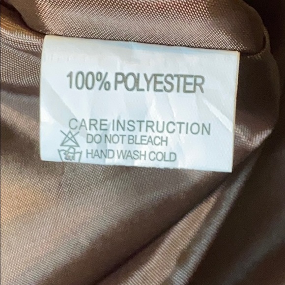 NWT STYLE VINTAGE BROWN LACE/SEQUINED MAXI SKIRT - Picture 11 of 12